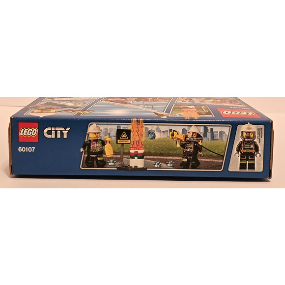 FIRE LADDER TRUCK Lego City LEGO Set #60107 NEW Sealed RETIRED Unopened - Picture 8 of 12